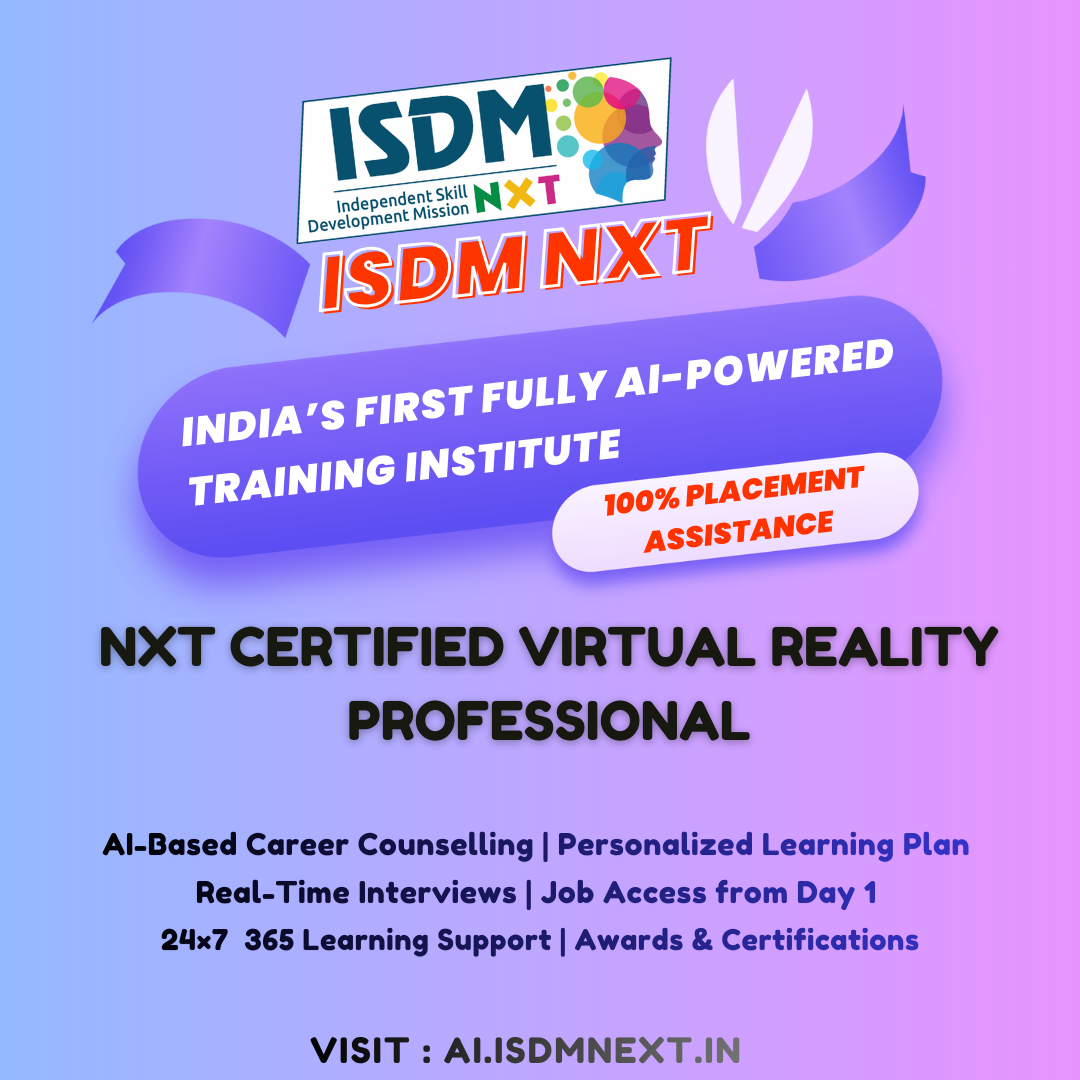NxT Certified Virtual Reality Professional