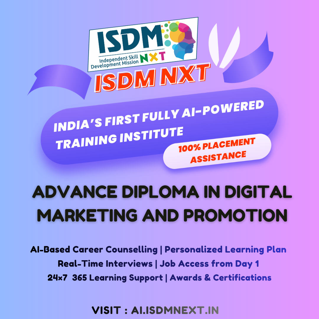 Advance diploma in Digital Marketing and Promotion