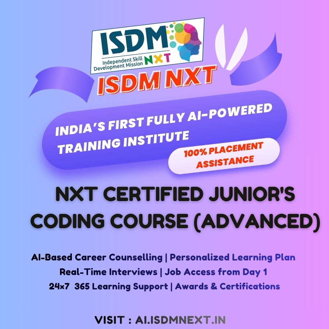 NxT Certified Junior's Coding Course (Advanced)
