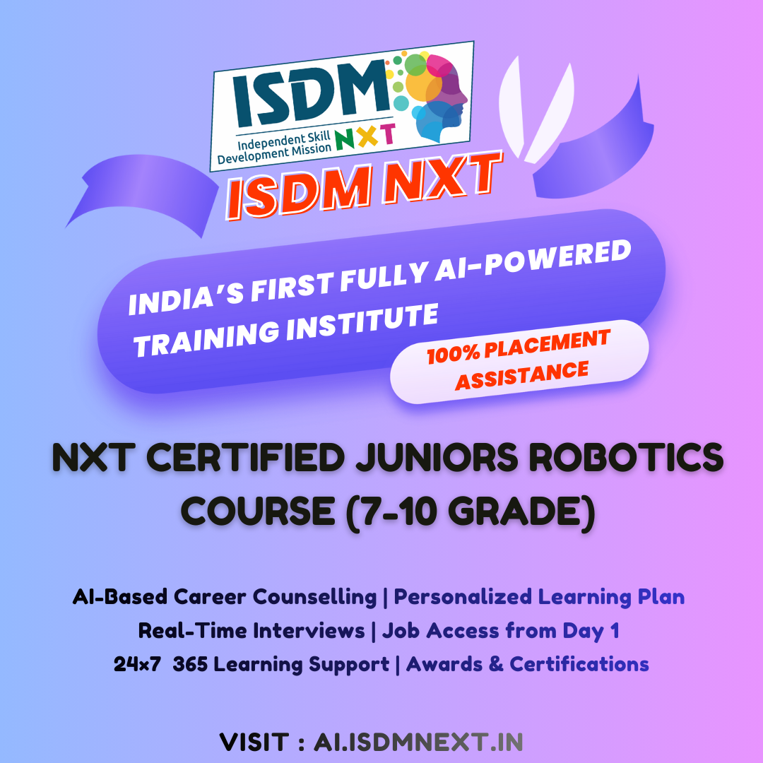 NxT Certified Juniors Robotics Course (7-10 Grade)