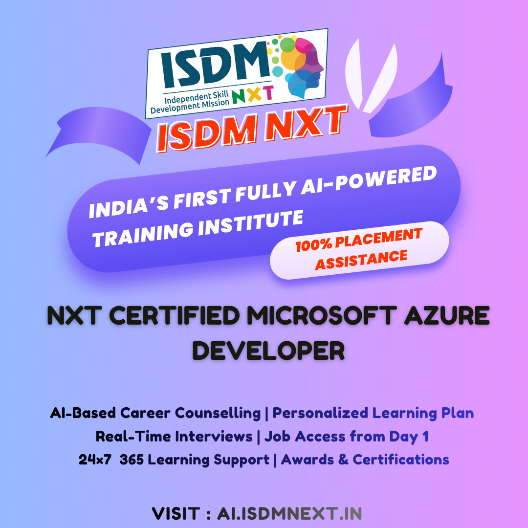 NxT Certified Microsoft Azure Developer