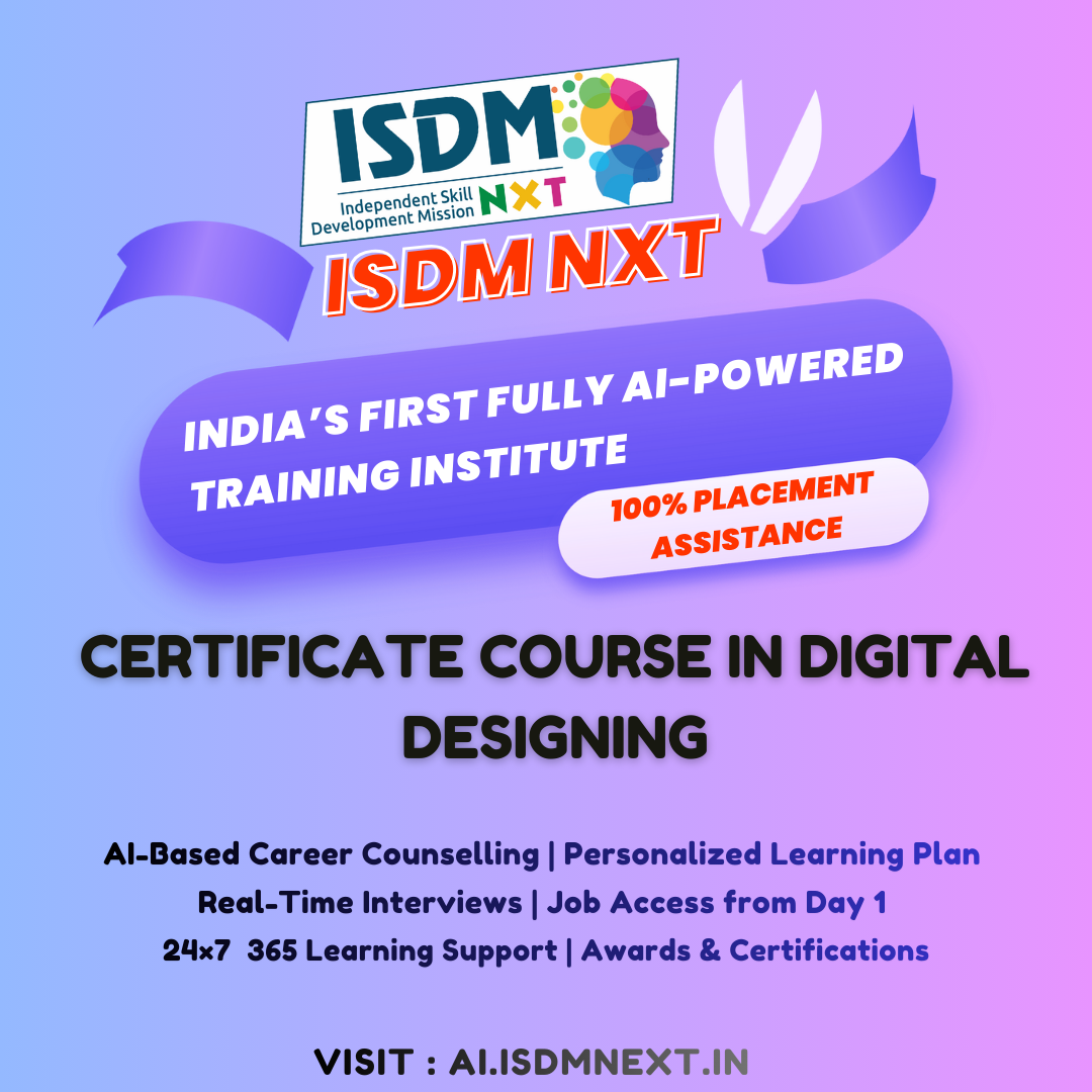 Certificate Course in Digital Designing
